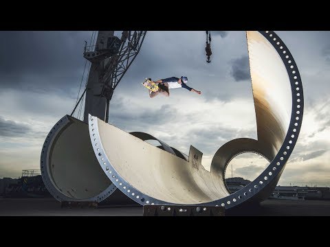 Sheckler & Co. Skate a Wind-Turbine Park - UCblfuW_4rakIf2h6aqANefA