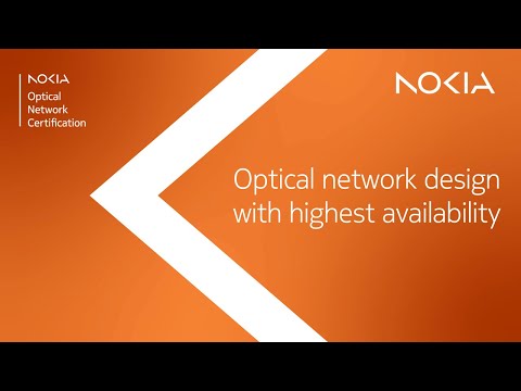 Nokia optical network design with highest availability