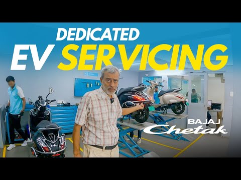 Bajaj Chetak Dedicated EV Service Center | हिन्दी with subtitles