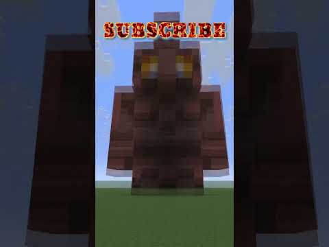 Minecraft Copper Golem x2700!!! #shorts #minecraft