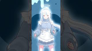 【 #白雪ましろ  】ゾンビ踊ってみた！ #mmd #vtuber