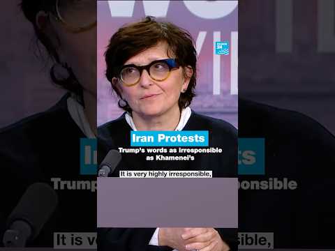 Trump's rhetoric during #iranprotests • FRANCE 24 English