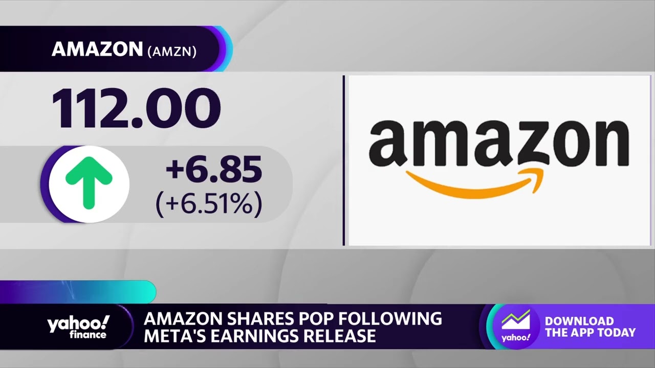 Amazon stock pops following Meta’s earnings release
