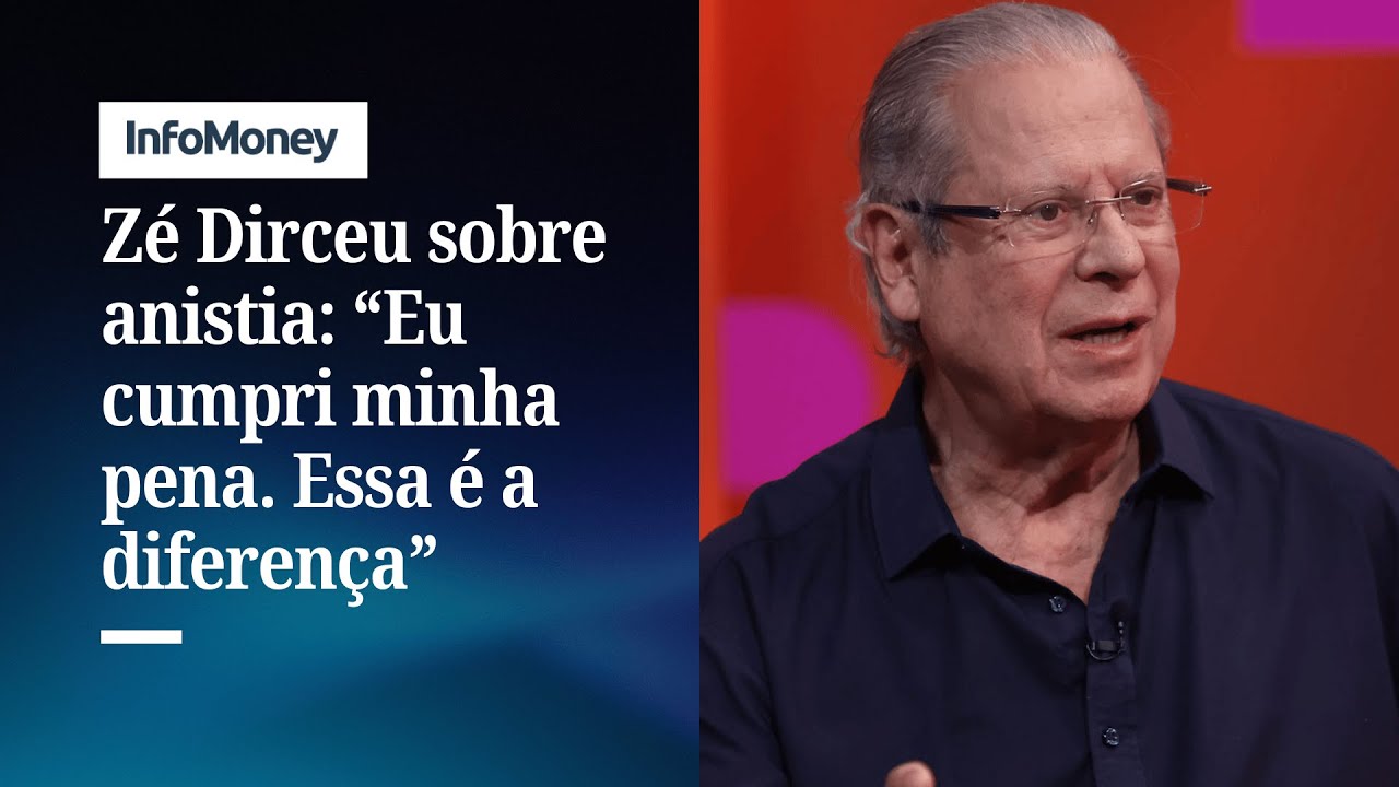 José Dirceu comenta condenação de Bolsonaro anistia Trump e cassação de Eduardo | InfoMoney News