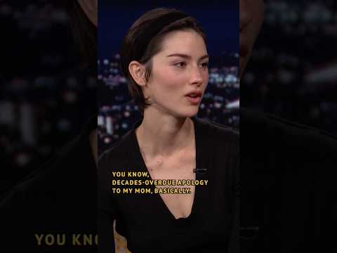 #GracieAbrams on her new album Daughter from Hell! #FallonTonight #GracieOnFallon