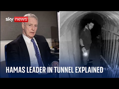 Israel-Hamas war: Military analyst Michael Clarke explains IDF video of Hamas leader in tunnel