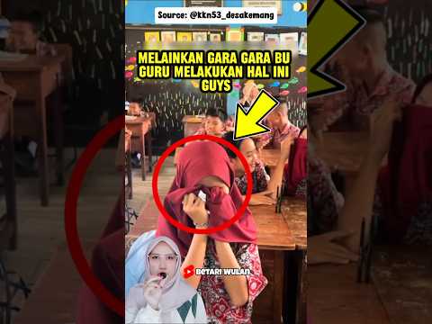 Murid menangis bersedih, ternyata ini penyebabnya🥺