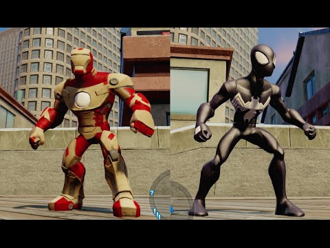 Disney Infinity 2.0 - Spider-Man Vs Iron Man (Vs. Mode: Waterfront) - Level 20 Characters - UCg_j7kndWLFZEg4yCqUWPCA