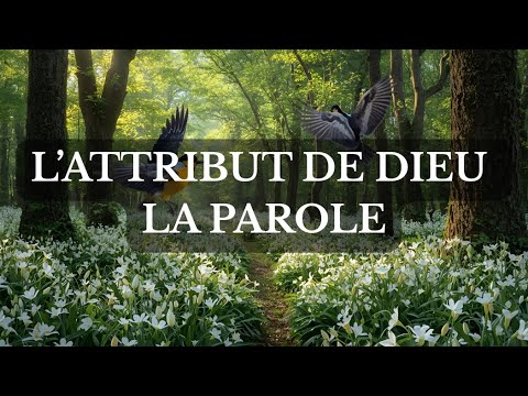 DIEU A POUR ATTRIBUT LA PAROLE 