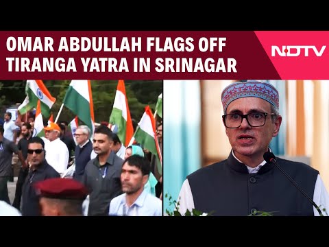 J&K News | Tiranga Yatra Flagged Off In J&K's Srinagar Ahead Of Independence Day