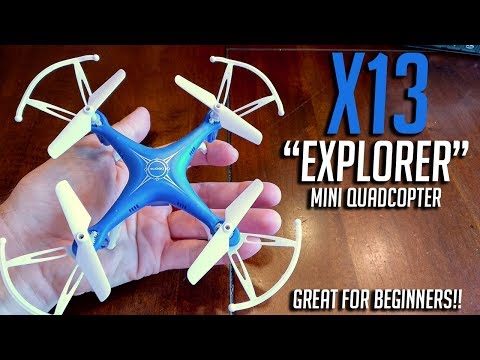 X13 "Explorer" Mini Drone Review - UC-fU_-yuEwnVY7F-mVAfO6w