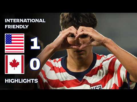 USA - <strong>Canada</strong> | 1-0 | Highlights | International Friendly 2026-27 | usa <strong>canada</strong>