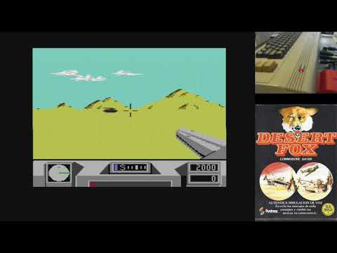 Juegos Épicos - Deserrt Fox - Commodore 64 real