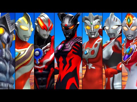 ウルトラマンゼロダークネス・オーブ サンダーブレスター・ガイア・ネクサス・デッカー・バルタン星人【ウルトラマン フュージョンファイト◆ウルトラファイル ULTRAMAN】