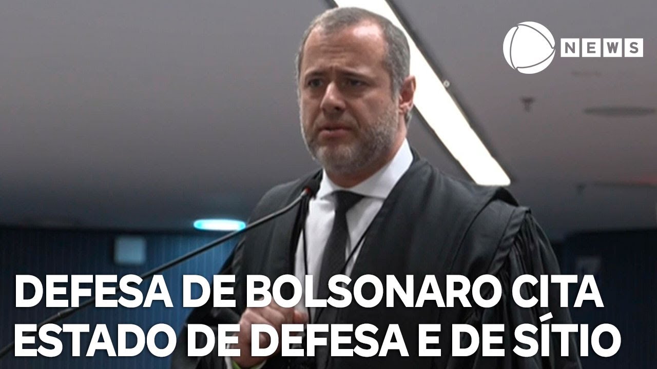 Advogado de Bolsonaro cita estado de defesa e de sítio