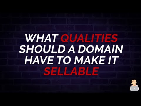 What Qualities Should A Domain Have to Make it Sellable #shorts