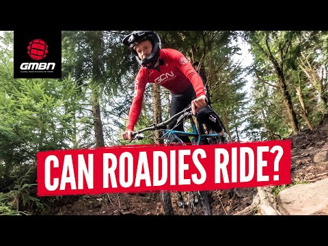 Can Road Cyclists Ride Tech MTB Trails? | Blake Coaches GCN's Ollie ...