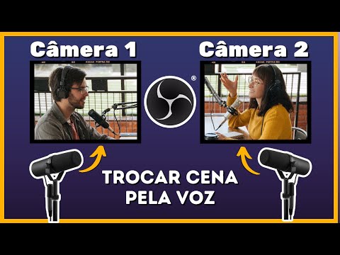 Troca de Cena Automática no OBS Studio: TROCA DE CENA PELA VOZ🎙️