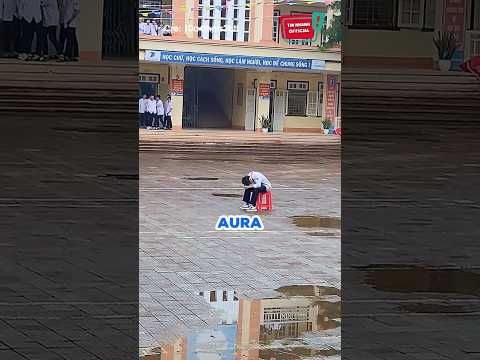 Khi Aura siêu bá khí về trường học Việt Nam kiểu: 😆 #shorts
