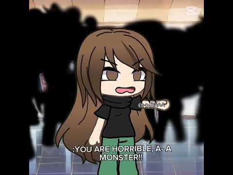 || Am I a monster?... || #gacha #gachalife #meme  #random  peldon por la inactividad-💔🗣️