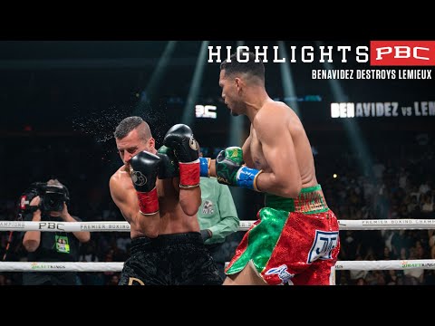 David Benavidez destroys David Lemieux with spectacular performance | Benavidez vs Lemieux