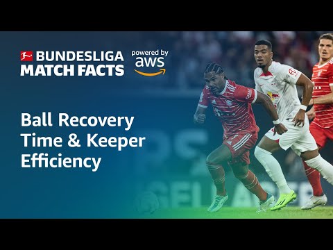 Ball Recovery Time & Keeper Efficiency | Bundesliga Match Facts powered by AWS | Amazon Web Services
