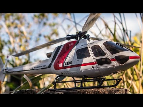 Parece um helicóptero de brinquedo, mas faz 3D feito bicho - AS350 K123 - UC0H-X2_DHqtM_ilIxWVtiUA