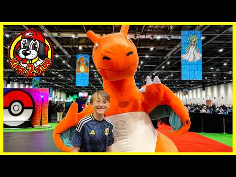 Caleb's POKEMON CONVENTION EPIC ADVENTURES (Completing Prismatic Evolution, Trade UP) - COMPILATION