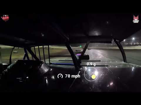 #25 Blake Green - Super Stock - 8-26-2023 Salina Highbanks Speedway - In Car Camera - dirt track racing video image