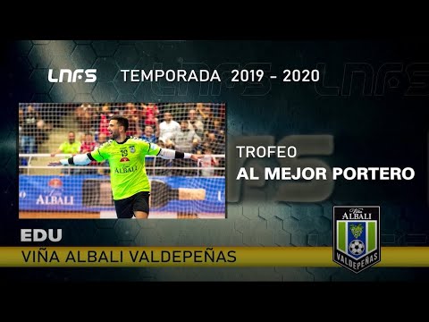 Edu Sousa, Trofeo 'Mejor Portero' de la LNFS la Temporada 2019/20