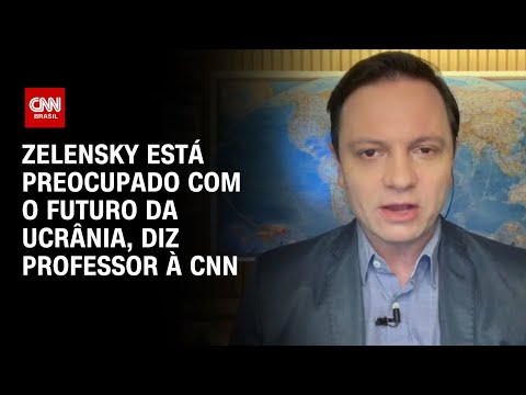 ​Zelensky está preocupado com o futuro da Ucrânia, diz professor à CNN | CNN 360°