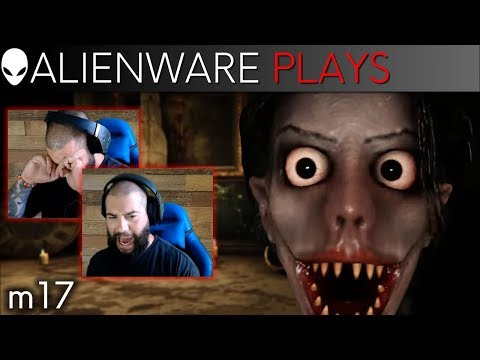 Alienware m17: Ernie Plays Escape The Ayuwoki the Jump Scare Game