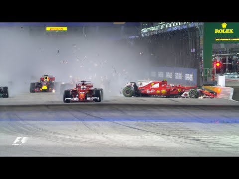 F1: Top Ten Dramatic Moments Of 2017