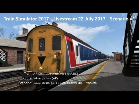 205 2P21 1317 Great Yarmouth Norwich Livestream 220717