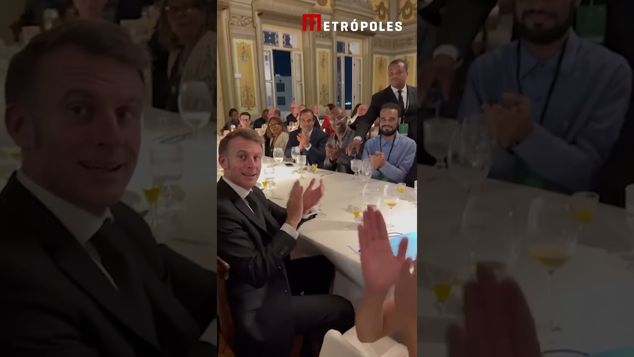 Na Bahia Macron une PT e oposição vai à igreja e toca tambor