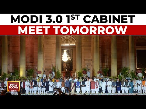 PM Modi To Chair 1st Cabinet Meet Tomorrow At 5 pm | India Today