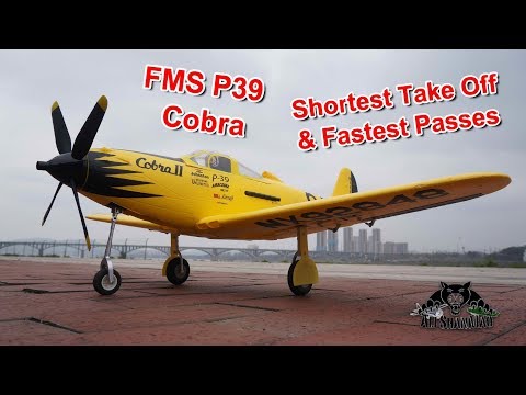 RC P39 Bell Cobra Electric RC Plane Shortest Take off Fastest Passes - UCsFctXdFnbeoKpLefdEloEQ