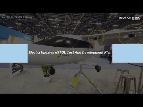 Electra Updates eSTOL Test And Development Plan