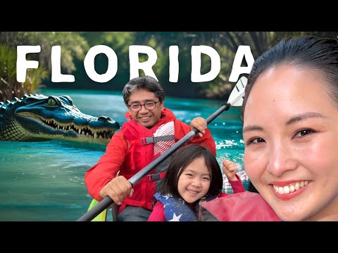 Van Life Japanese Family | New Orleans, Florida, Alligators!!😭 | Kimono Mom