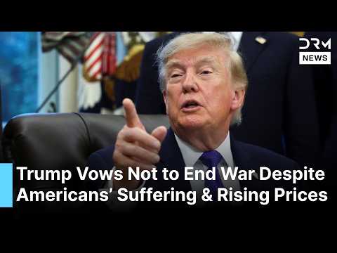 Trump Defends Iran War Amid Rising Costs and His Sinking Polls Ahead of Midterms | AC1G