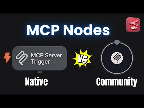 MCP Nodes in n8n Explained: Native vs Community for AI Agents