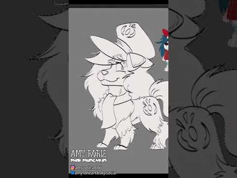 Drawing Maddy as a Dog