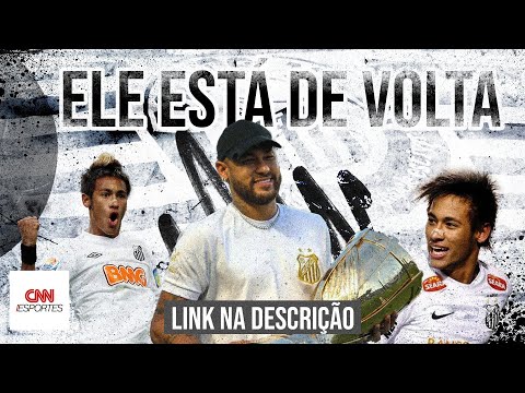 NEYMAR DE VOLTA AO SANTOS! ACOMPANHE A APRESENTAÇÃO NA VILA BELMIRO | LINK NA DESCRIÇÃO