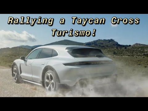 Rallying a Porsche Taycan Cross Turismo Turbo!