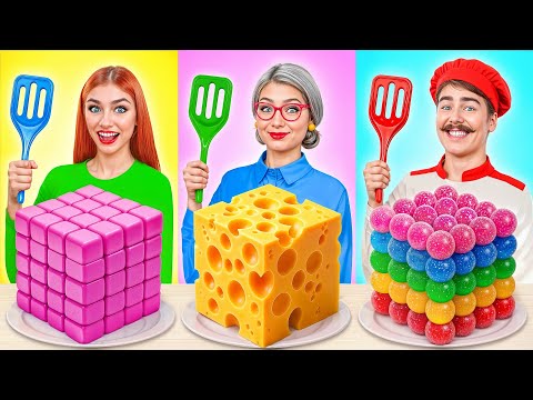 Кулинарный Челлендж: Я против Бабушки | Сумасшедшие Лайфхаки и Рецепты Multi DO Challenge