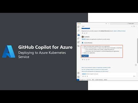 GitHub Copilot for Azure: Deploying to Azure Kubernetes Service