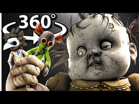 360° Little Nightmares 3 - MONSTER BABY BOSS in VR