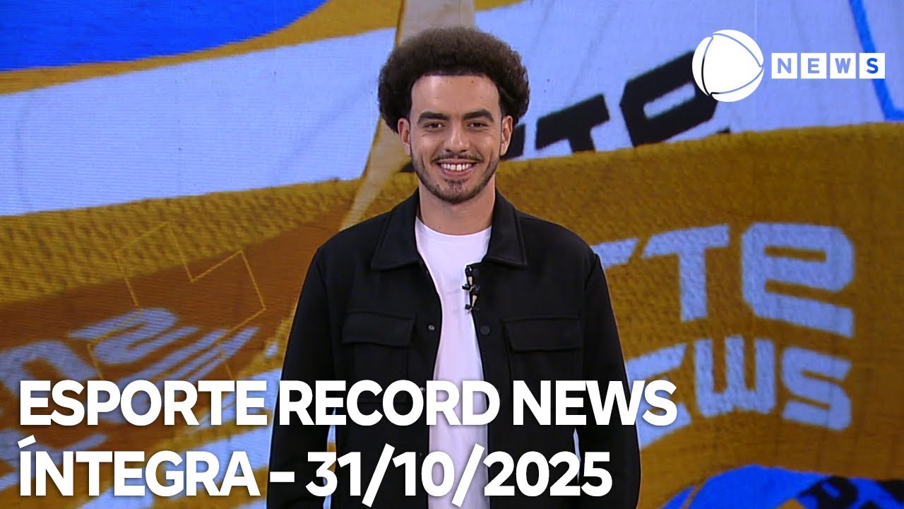 Esporte Record News  31102025  TV Online Esporte Record News   31102025