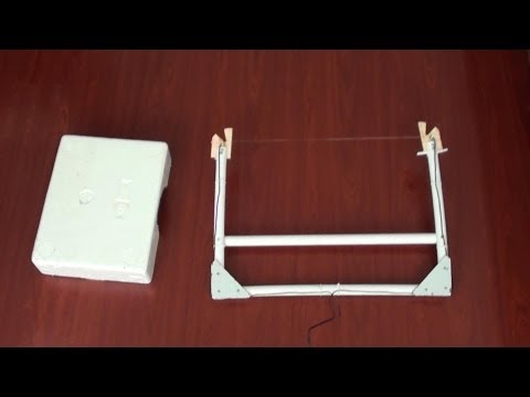 How to make Hot Wire Foam Cutter at home - UCsFctXdFnbeoKpLefdEloEQ