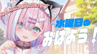 【朝活】みんなに挨拶したい！！暑すぎて溶ける....今週も頑張ろうねっ！【＃初見さん大歓迎/#星乃りむ / #ミクスト/#雑談】